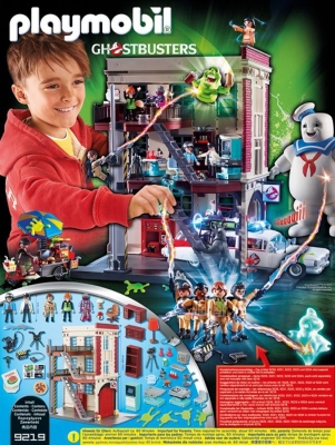 Sediul Central Ghostbusters Playmobil